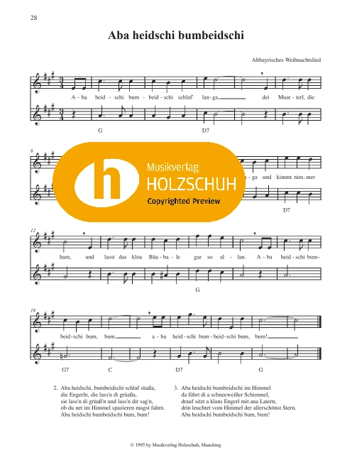 Aba heidschi bumbeidschi